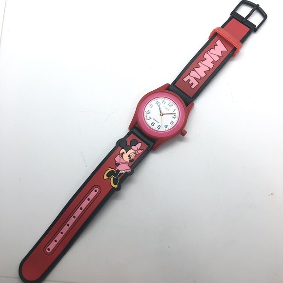Minnie Mouse Girls Watch Lorus By Seiko New Vintage - Picture 6 of 7